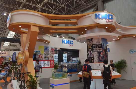 KMC多款链条亮相亚洲精品博览会
